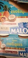 Mängden socker i Malo saveurs exotiques