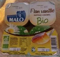 Mängden socker i Flan Vanille Nappage Caramel Bio