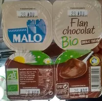 Mängden socker i Flan chocolat bio