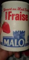 Mängden socker i Yaourt au lait entier saveur fraise