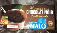 Mängden socker i Mousse au chocolat Noir - Recette aux œufs