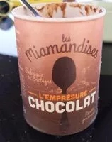 Mängden socker i Les miamandises chocolat