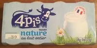 Mängden socker i Yaourt Nature au lait entier