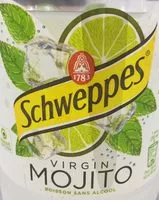 Mängden socker i Schweppes virgin mojito