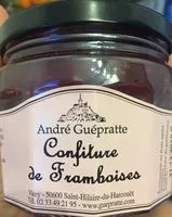 Mängden socker i Confiture de framboises