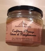 Mängden socker i Confiture orange citron pamplemousse