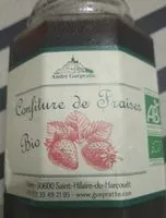 Mängden socker i Confiture de fraises bio