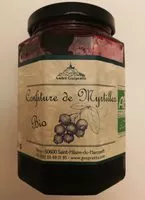 Mängden socker i Confiture de Myrtilles Bio