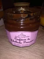 Mängden socker i Confiture rhubarbe pruneaux
