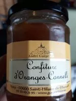 Mängden socker i Confiture oranges cannelle