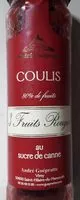 Mängden socker i Coulis 3 fruits rouges