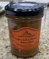 Mängden socker i Confiture de lait normande éclats de pralin