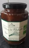 Mängden socker i Confiture de rhubarbe bio