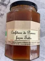 Mängden socker i Confiture de Pommes façon Tatin