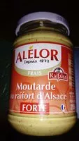 Mängden socker i Moutarde au raifort d'alsace