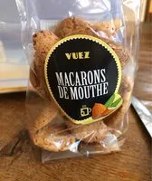 Mängden socker i Macarons de Mouthe