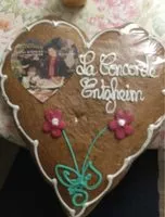 Mängden socker i Coeur rose en pain d'epices