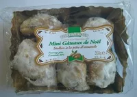 Mängden socker i Mini Gâteaux de Noël