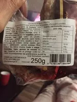 Mängden socker i Leckerlis aux fruits