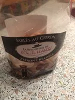 Mängden socker i Sables au citron