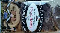 Mängden socker i Bretzel au chocolat