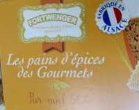 Mängden socker i Les pains d'épices des Gourmets, pur miel 53%