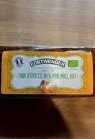 Mängden socker i Pain d épices 30% pur miel bio