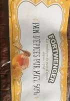 Mängden socker i Pain d'epices pur miel fortwenger