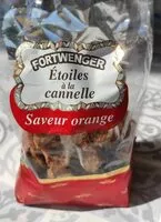 Mängden socker i Étoiles a la cannelle saveur orange