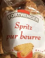 Mängden socker i Spritz pur beurre