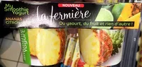 Mängden socker i My Smoothie Yogurt Ananas-Citron Vert