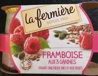 Mängden socker i Yaourt framboise aux 3 graines