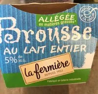 Mängden socker i Brousse allégée