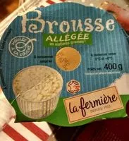 Mängden socker i Brousse allégée
