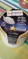 Mängden socker i Le riz au lait à la vanille de Madagascar