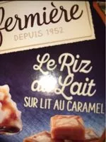 Mängden socker i Le Riz au Lait à la vanille sur lit au 2x160g