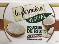 Mängden socker i Riz au lait à la noix de coco