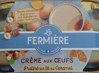Mängden socker i Crème aux oeufs praliné sur lit au caramel
