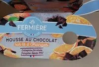Mängden socker i Mousse au chocolat sur lit d'oranges
