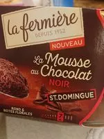 Mängden socker i La mousse au chocolat noir