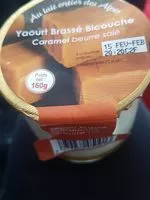 Mängden socker i Yaourt Brassé Bicouche Caramel Beurre Salé
