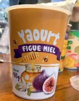 Mängden socker i Yaourt brassé sucré aromatisé à la figue et au miel