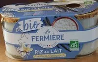 Mängden socker i RIZ AU LAIT Vanille de Madagascar  BIO