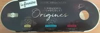 Mängden socker i 3 mousses au chocolat origines