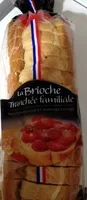 Mängden socker i La brioche tranchée familiale