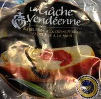 Mängden socker i La gâche vendéenne