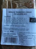 Mängden socker i Brioche Tressée Pur Beurre