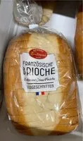Mängden socker i Französische Brioche