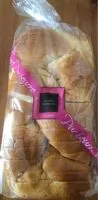 Mängden socker i Brioche tranchee pur beurre "tressee a la main"