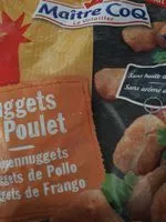 Mängden socker i Nuggets de poulet